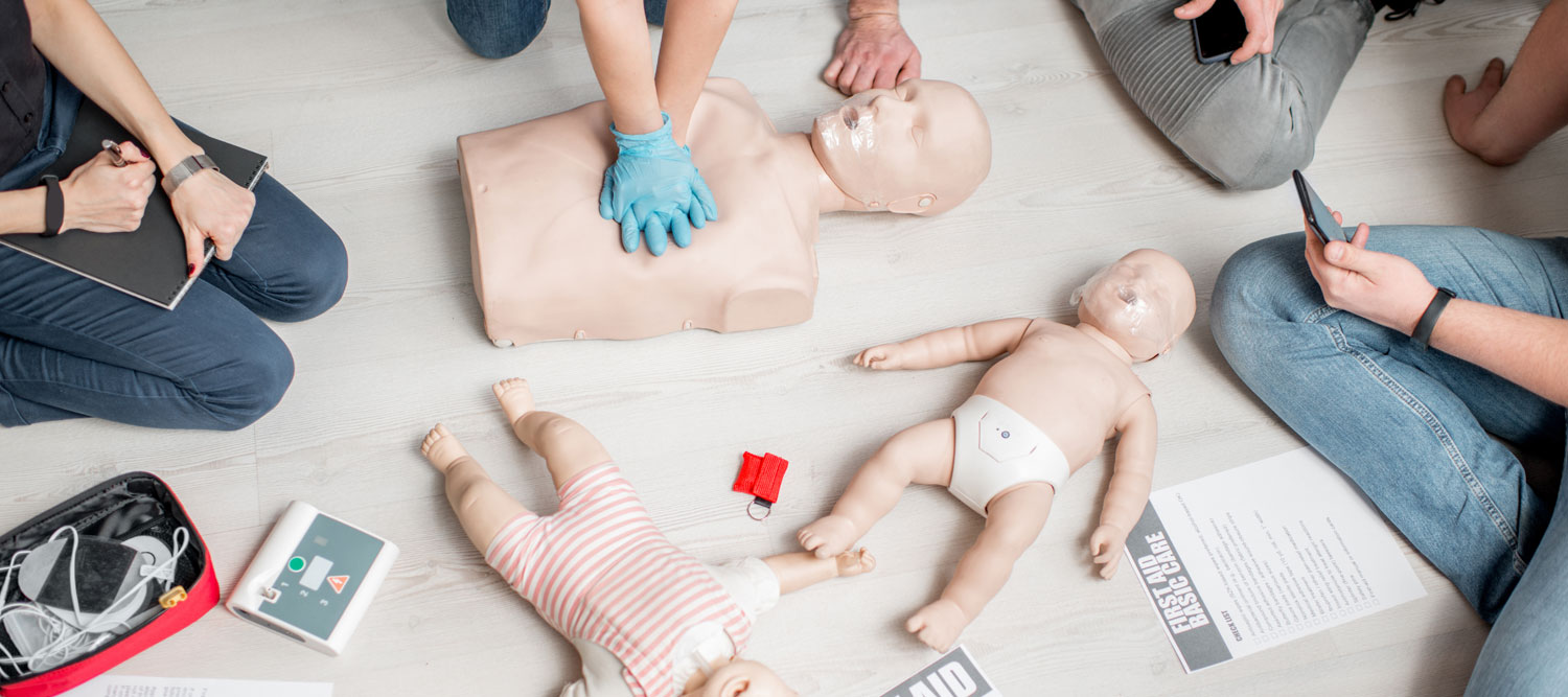 lezione di primo soccorso pediatrico