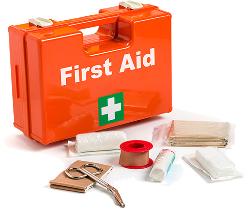 cassetta di primo soccorso first aid